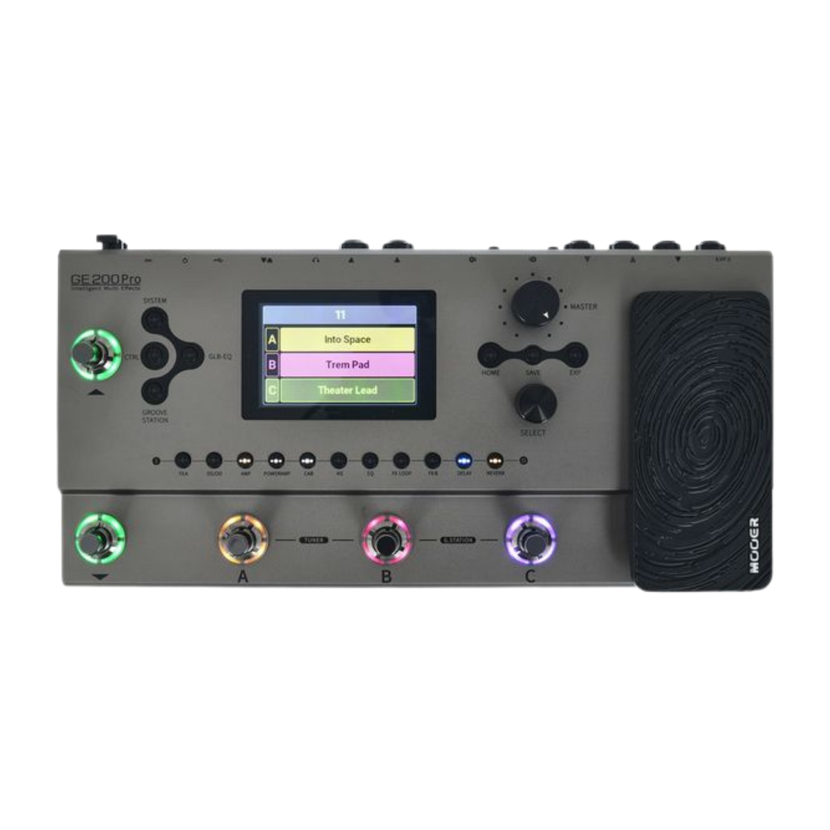 MOOER GE200 Pro Multi-Effects Guitar Pedal