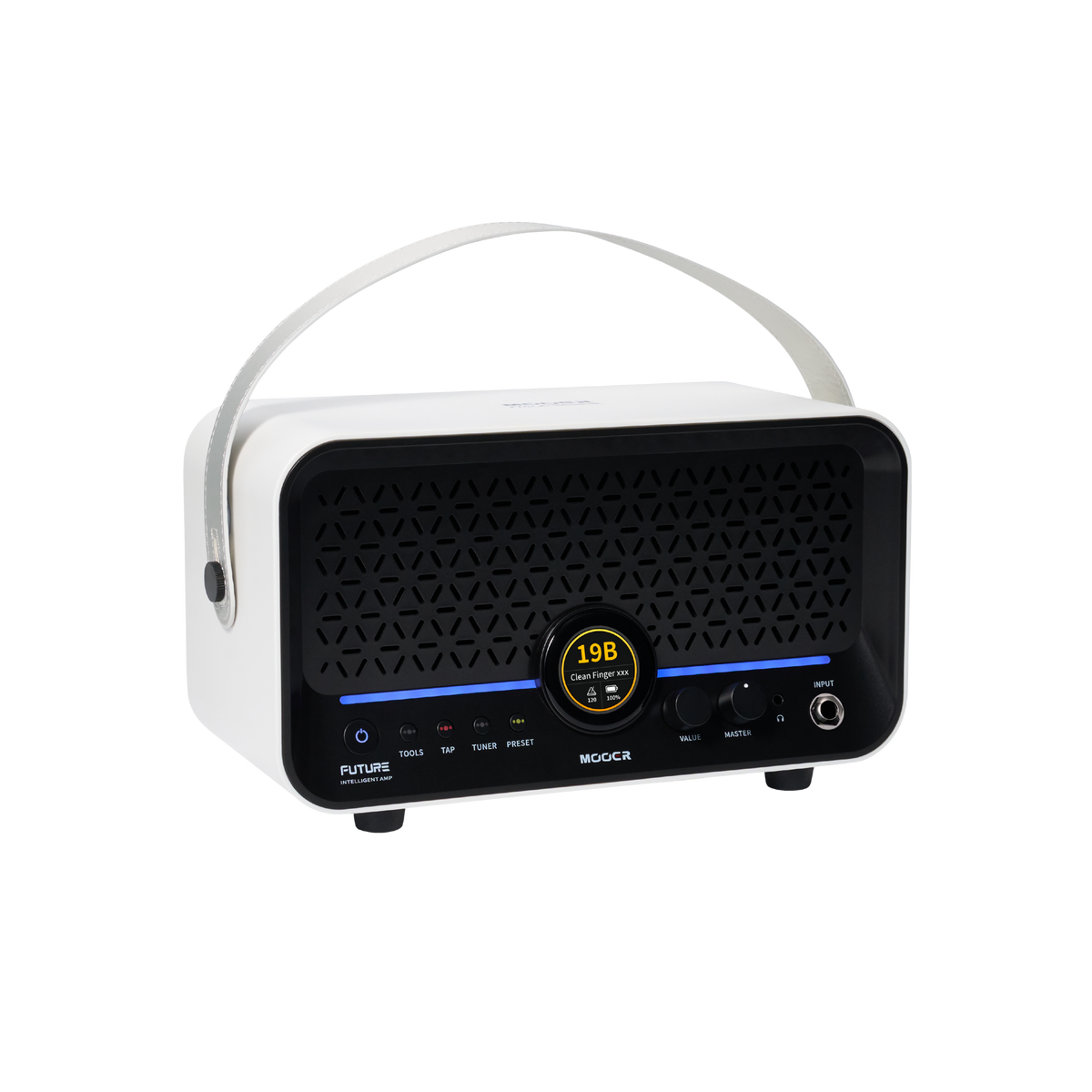 MOOER FUTURE F15i Li Guitar Smart Amp Snowfall White