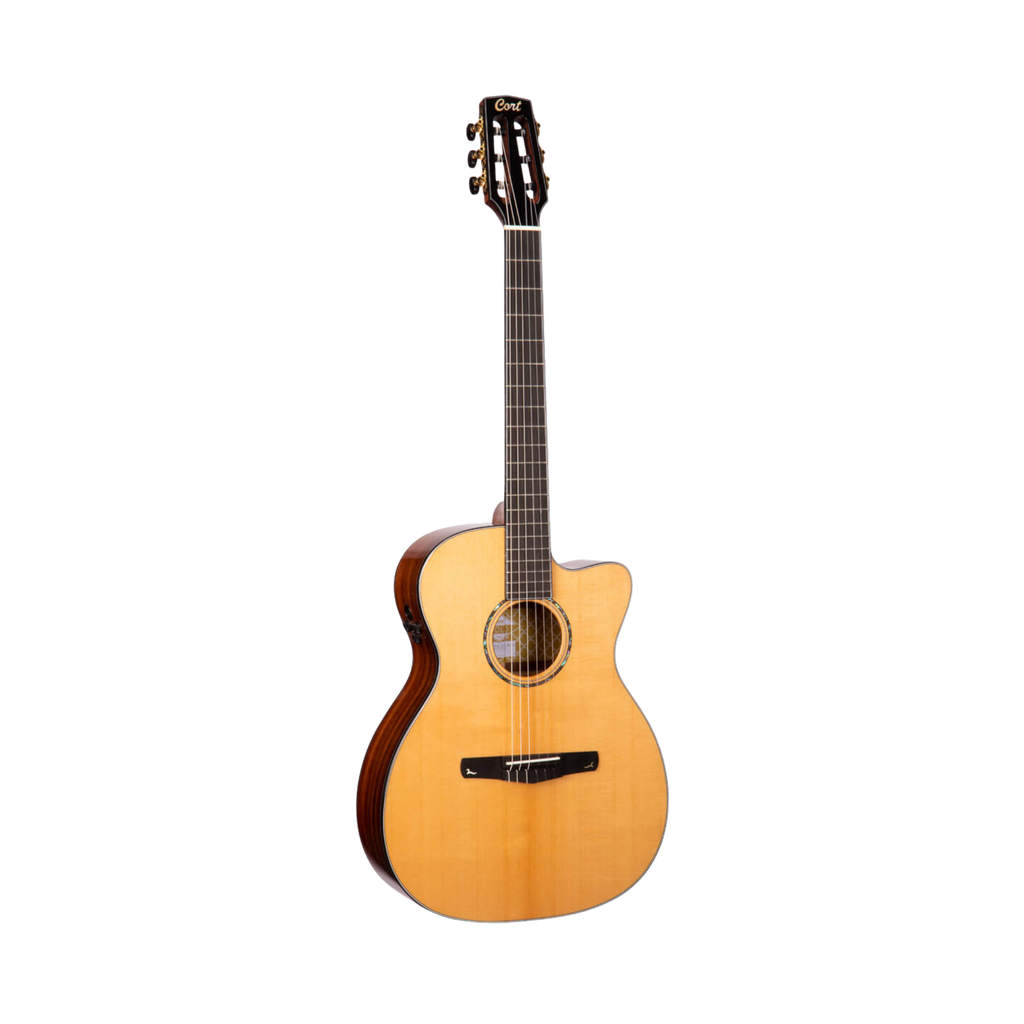 CORT Gold OC-8 NAT Classical Nylon Guitar with Preamp Fishman