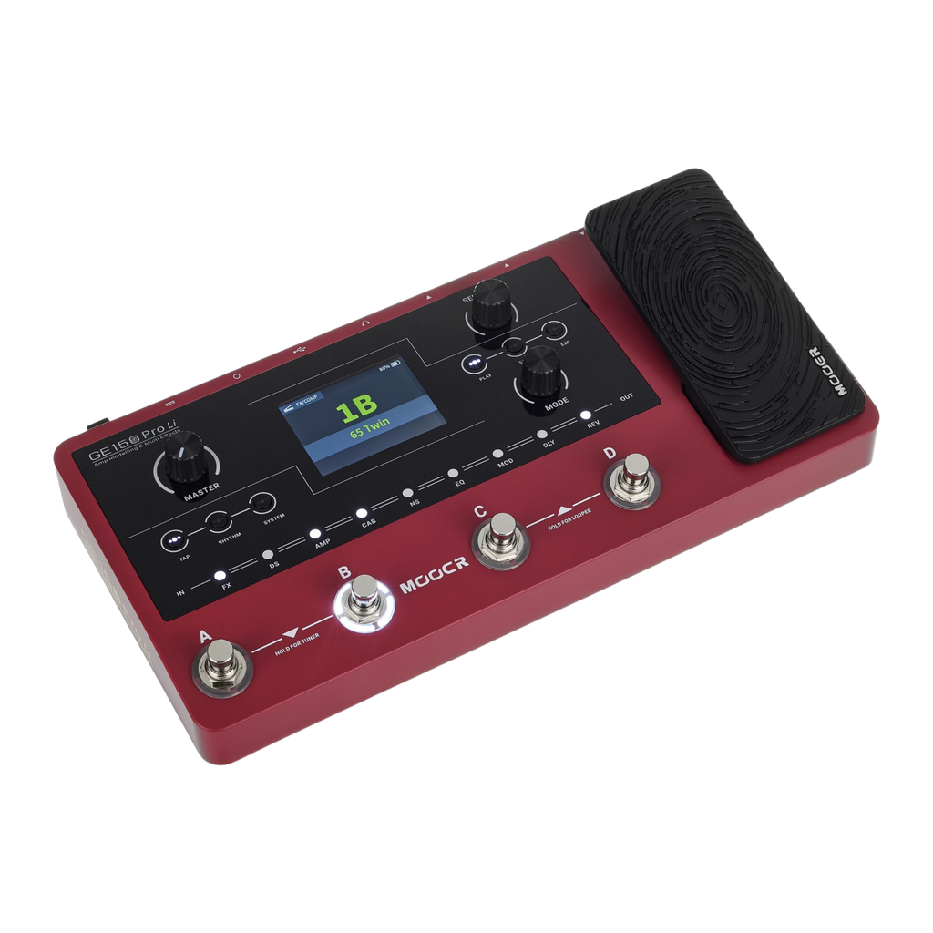 MOOER GE150 Pro Li Plum Multi-Effects Guitar Pedal