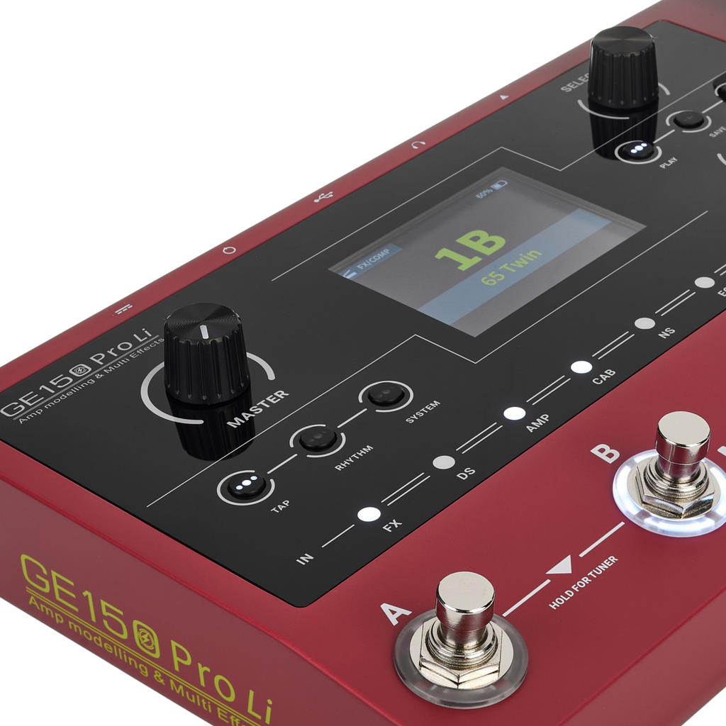 MOOER GE150 Pro Li Plum Multi-Effects Guitar Pedal