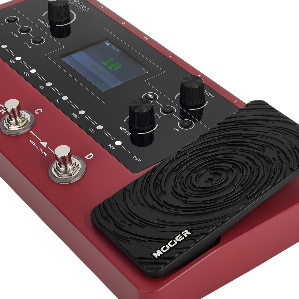 MOOER GE150 Pro Li Plum Multi-Effects Guitar Pedal
