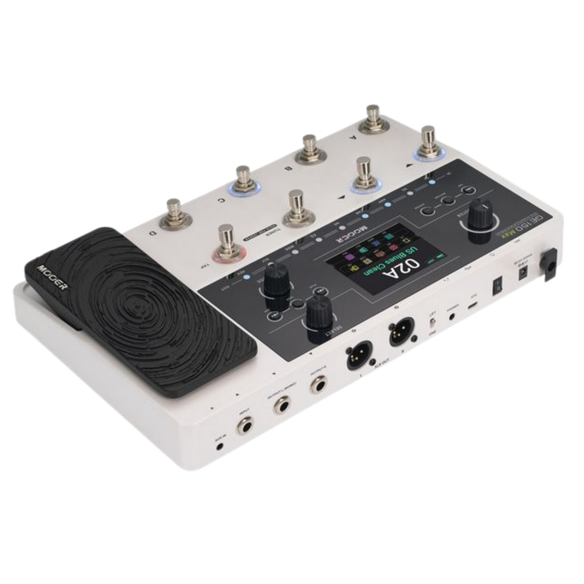 MOOER GE150 MAX White Multi-Effects Guitar Pedal