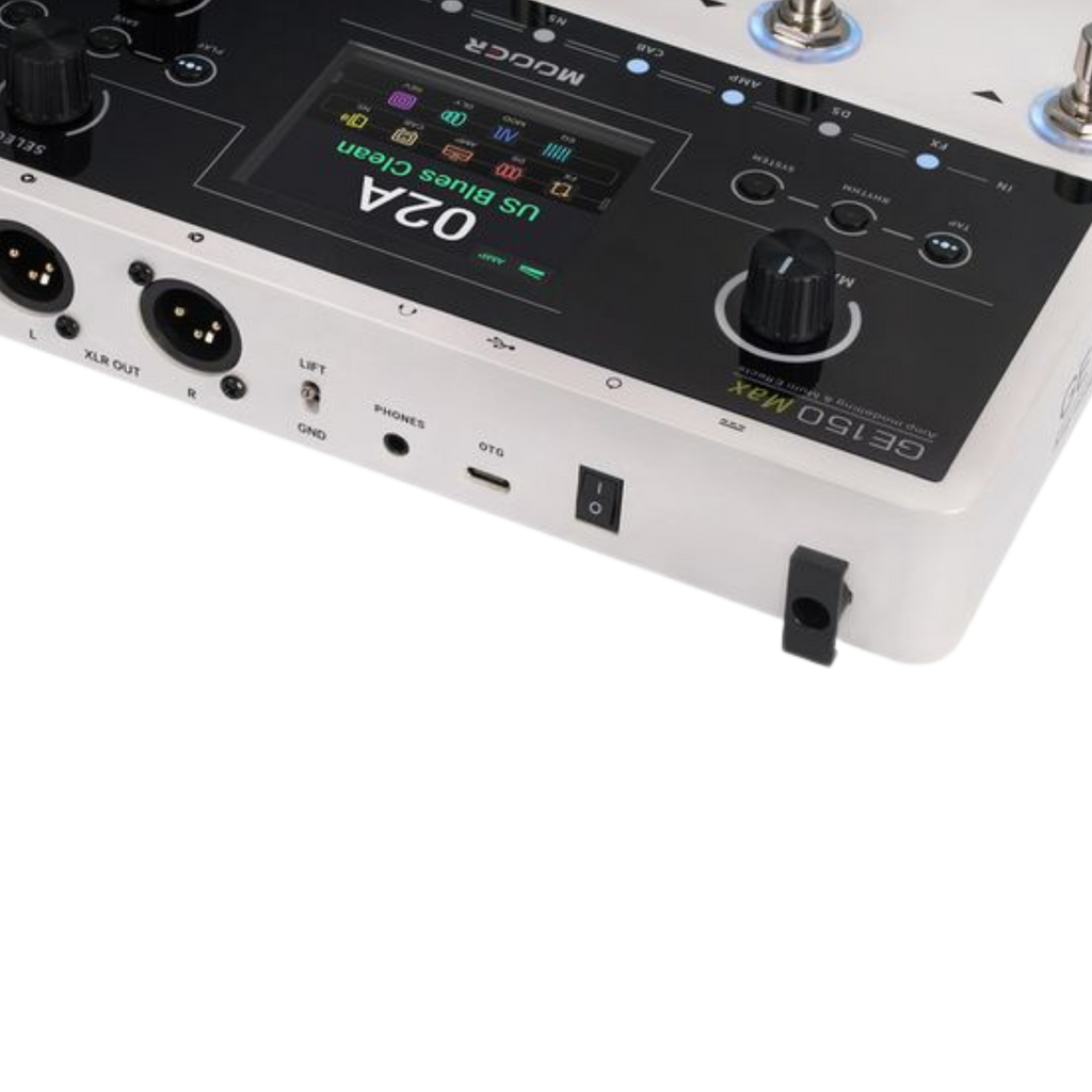MOOER GE150 MAX White Multi-Effects Guitar Pedal