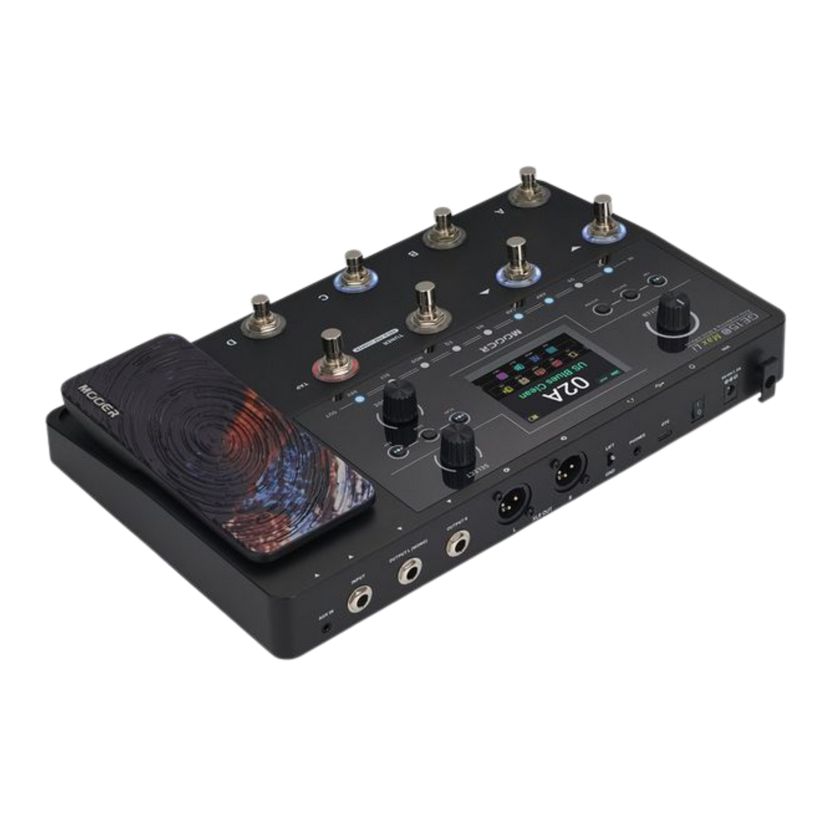 MOOER GE150 MAX Li Black Multi-Effects Guitar Pedal