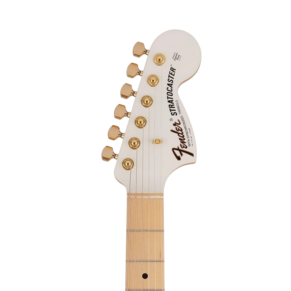 FENDER Japan Ken Stratocaster Experiment NO.1 Electric Guitar, Maple FB, White