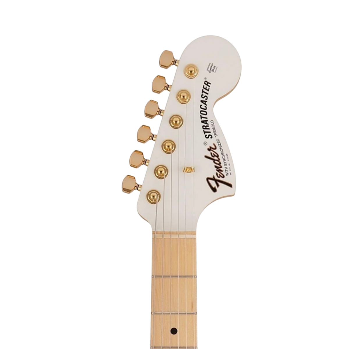 FENDER Japan Ken Stratocaster Experiment NO.1 Electric Guitar, Maple FB, White