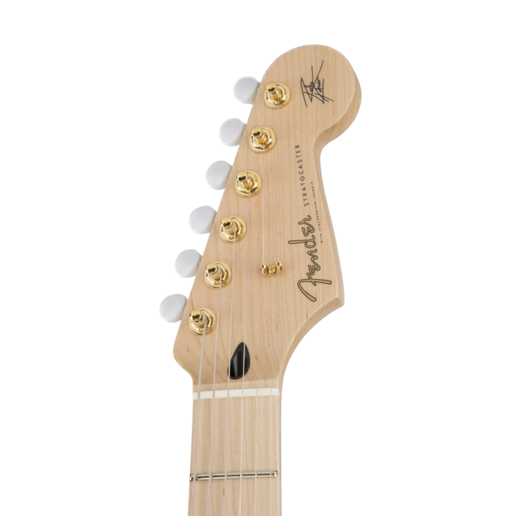 FENDER Japan Ritchie Kotzen Signature Stratocaster Electric Guitar, Maple FB, Transparent Red Burst