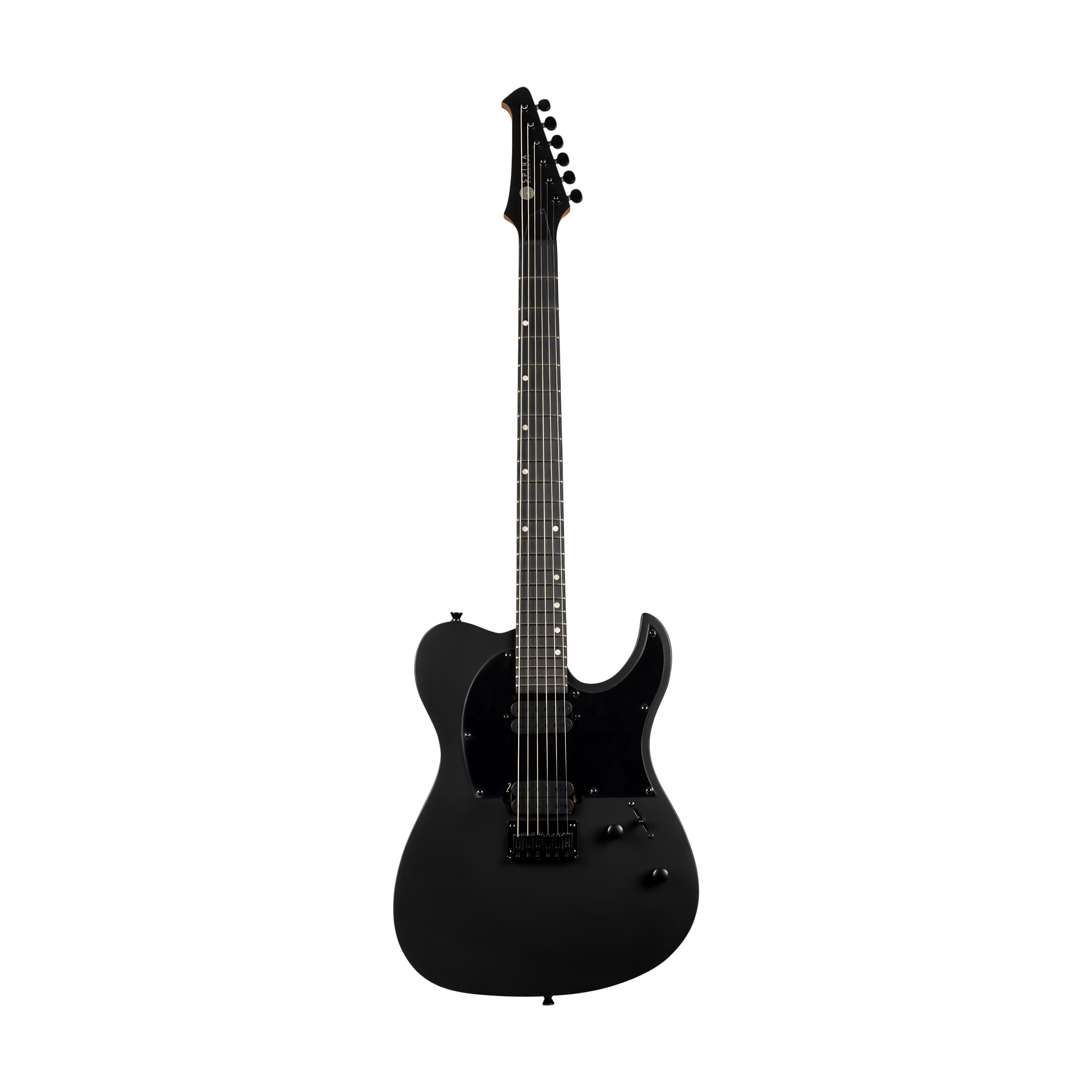 SPIRA T400 MBK Telecaster Electric Guitar Black