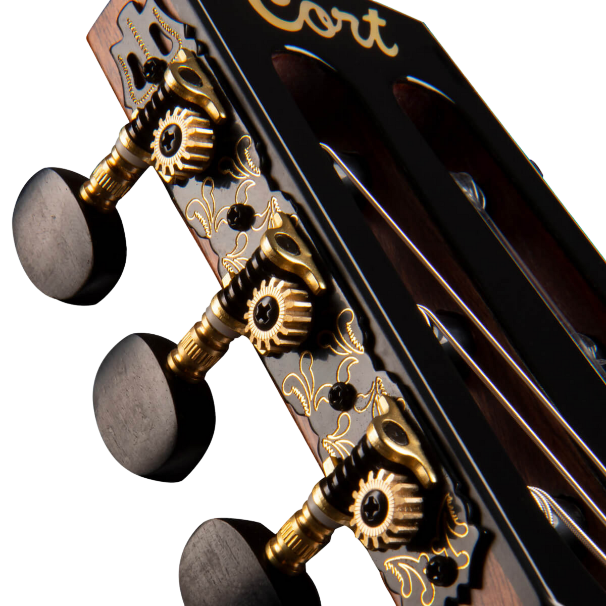 CORT Gold OC-8 NAT Classical Nylon Guitar with Preamp Fishman