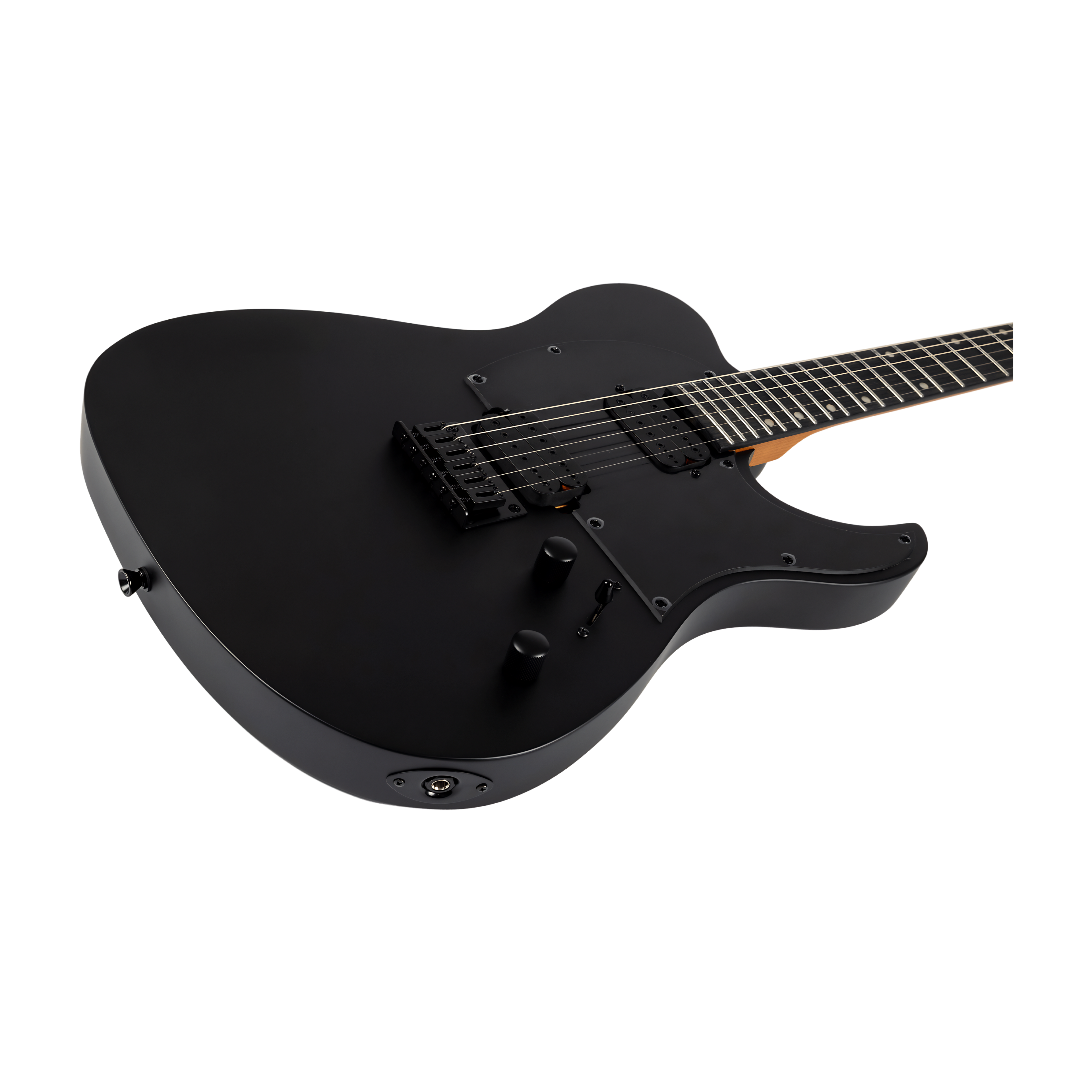 SPIRA T400 MBK Telecaster Electric Guitar Black