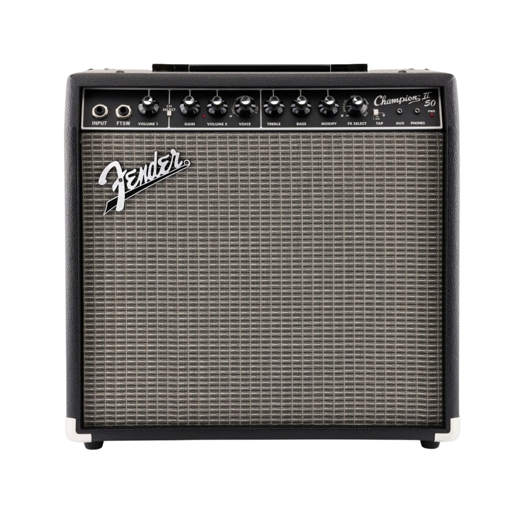 FENDER Champion II 50 Guitar Combo Amplifier, 230V EU
