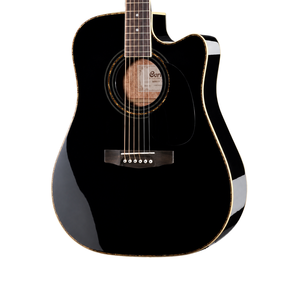 CORT AD 880 CE BK Acoustic Electric Guitar