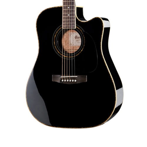 CORT AD 880 CE BK Acoustic Electric Guitar