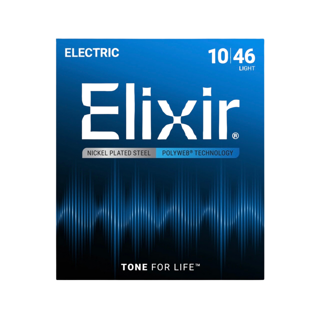 ELIXIR 12050 Polyweb Electric Guitar Strings Light 10-46