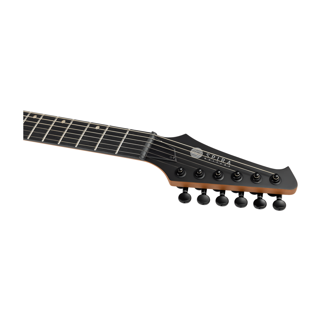 SPIRA S400 MBK Stratocaster Electric Guitar Black