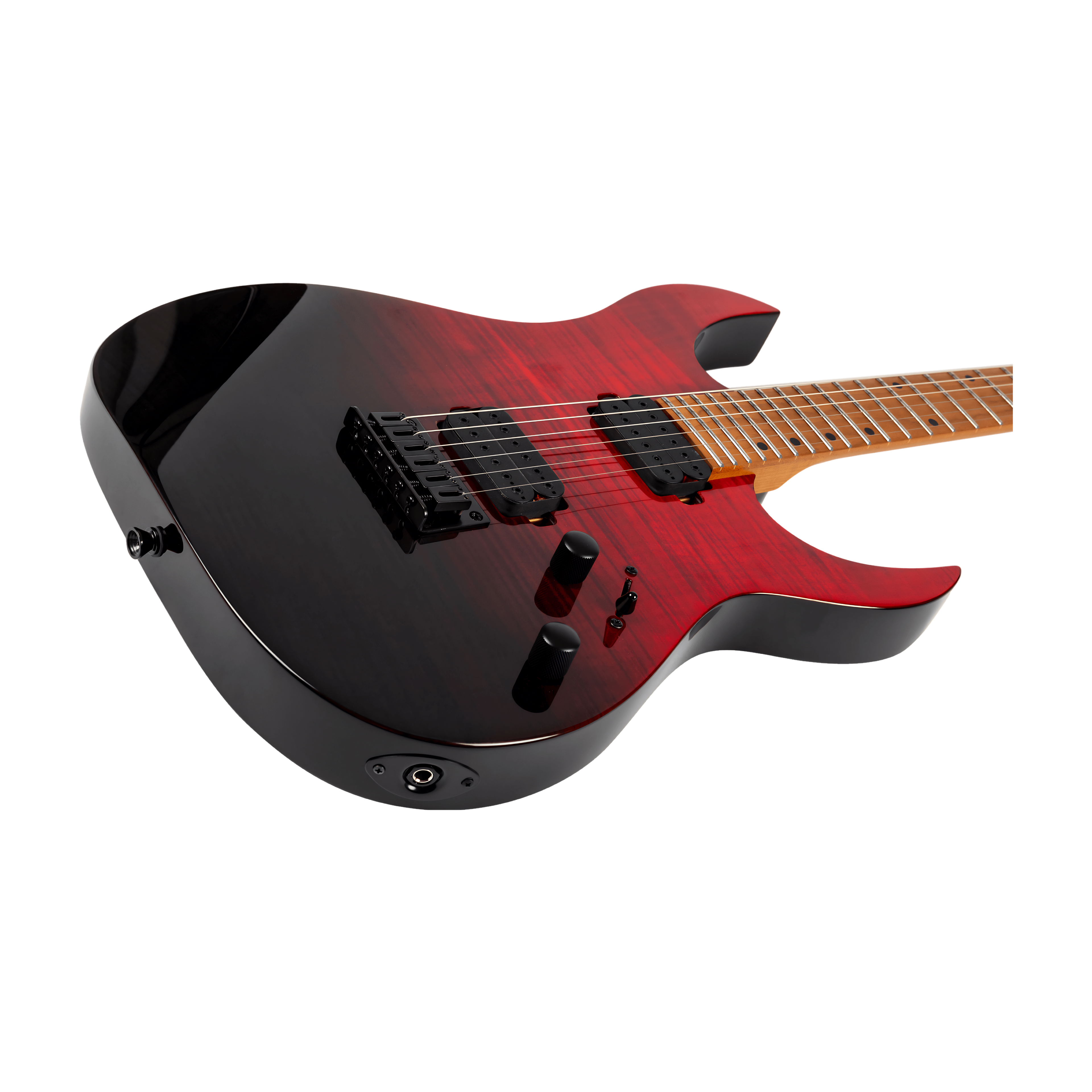SPIRA S450 TRD Stratocaster Electric Guitar Trans Red