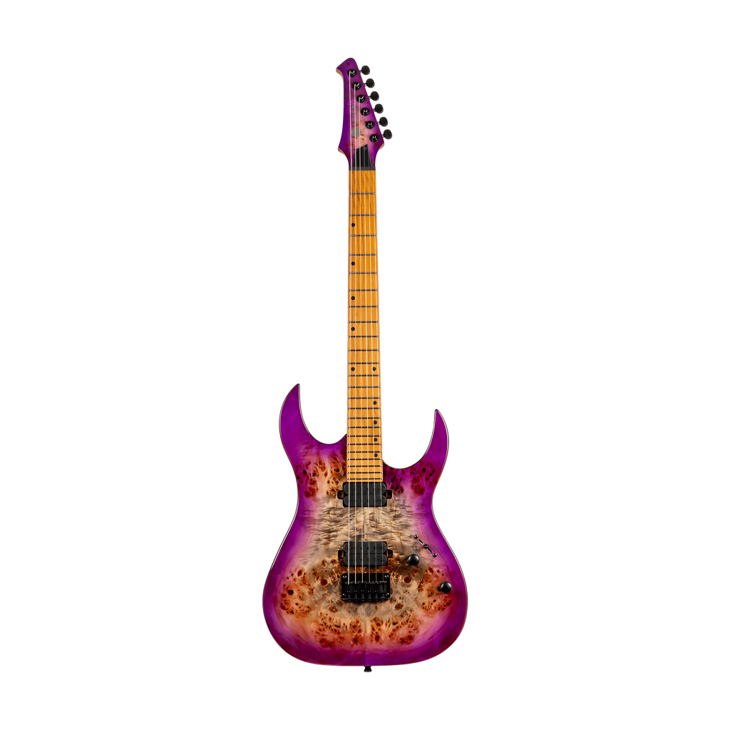 SPIRA S450 TPP Stratocaster Electric Guitar Trans Purple