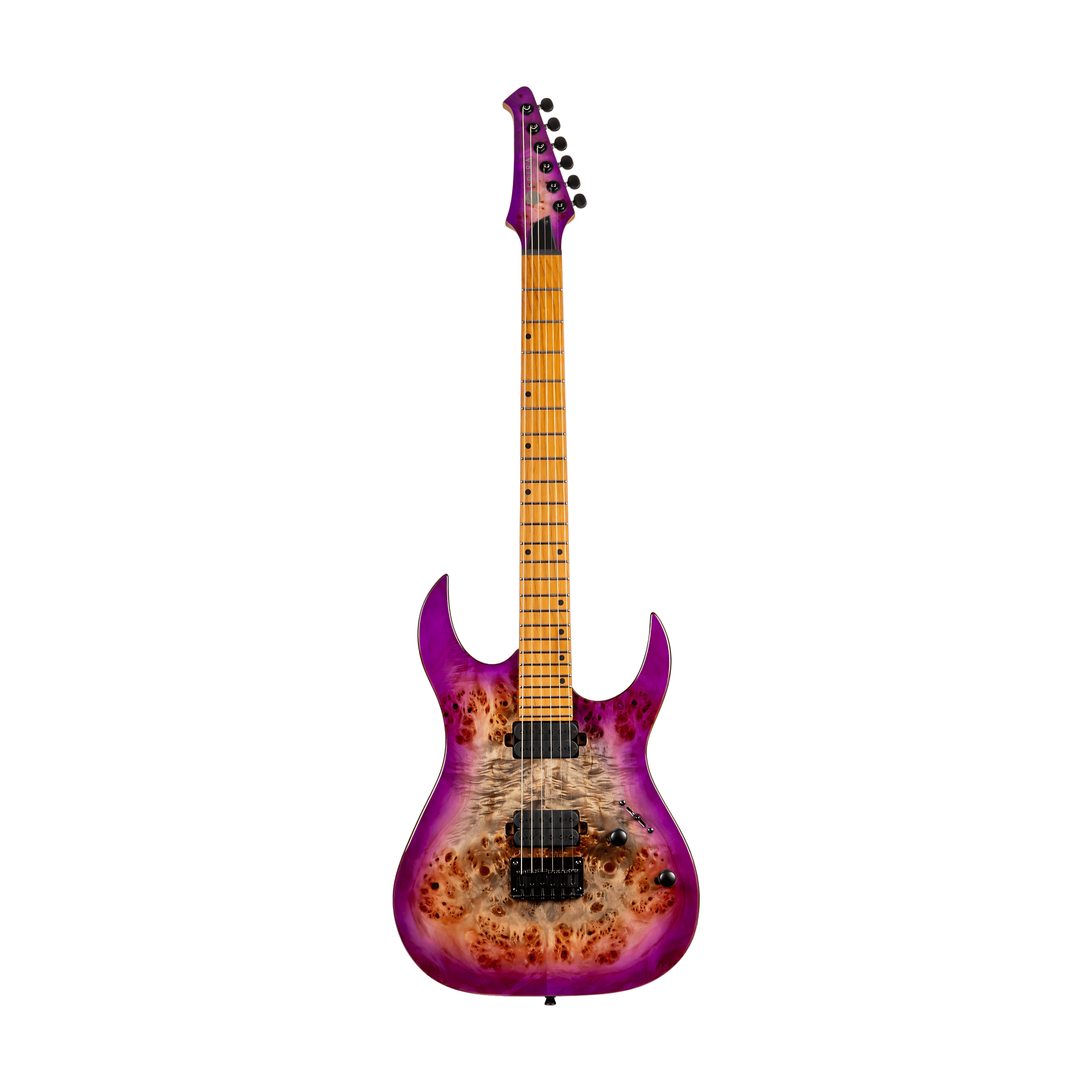 SPIRA S450 TPP Stratocaster Electric Guitar Trans Purple