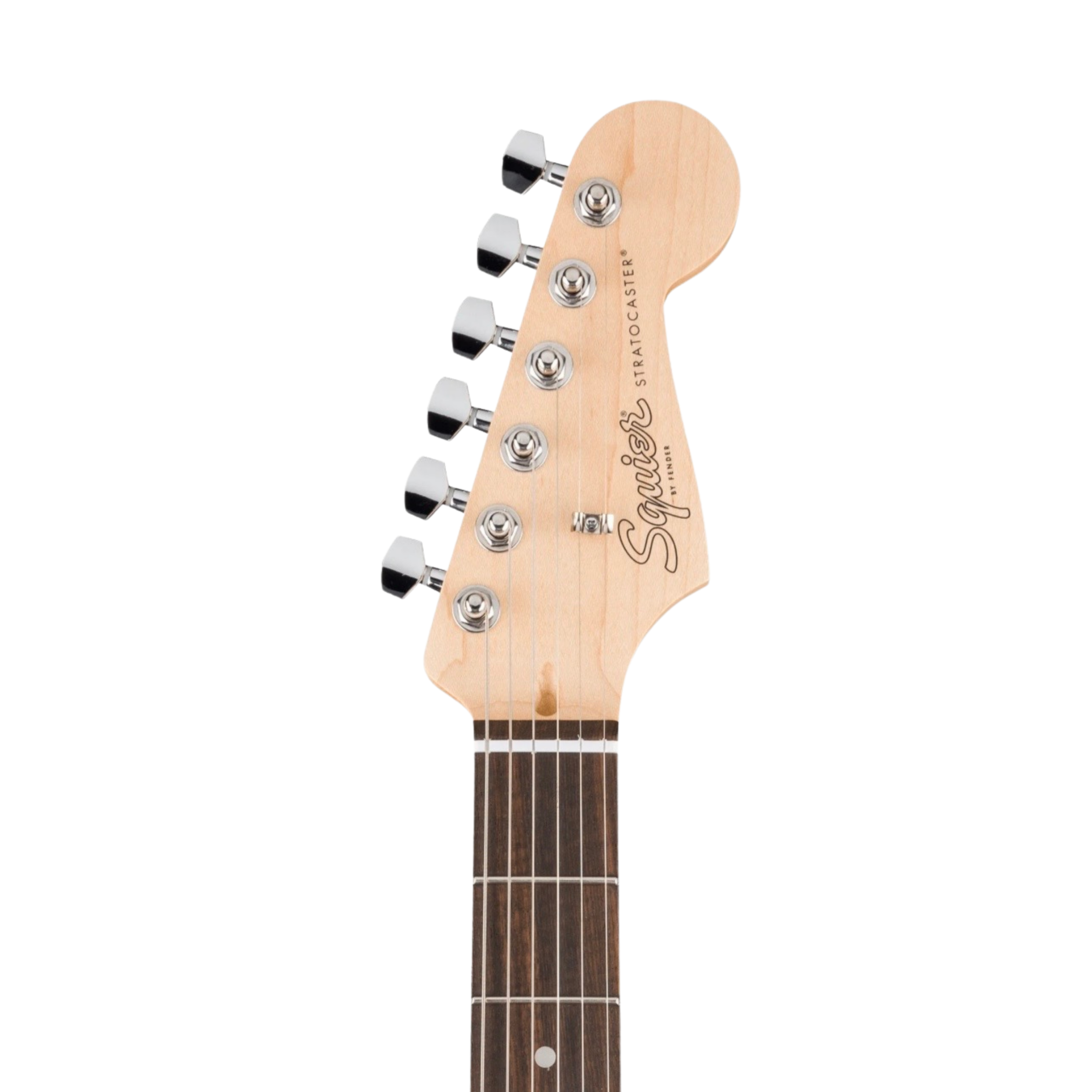 SQUIER Debut Series Stratocaster HSS Electric Guitar, Laurel FB, Sea Foam Green