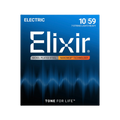 ELIXIR 12074 Nanoweb Light-Heavy 7-String Electric Guitar Strings, 10-59
