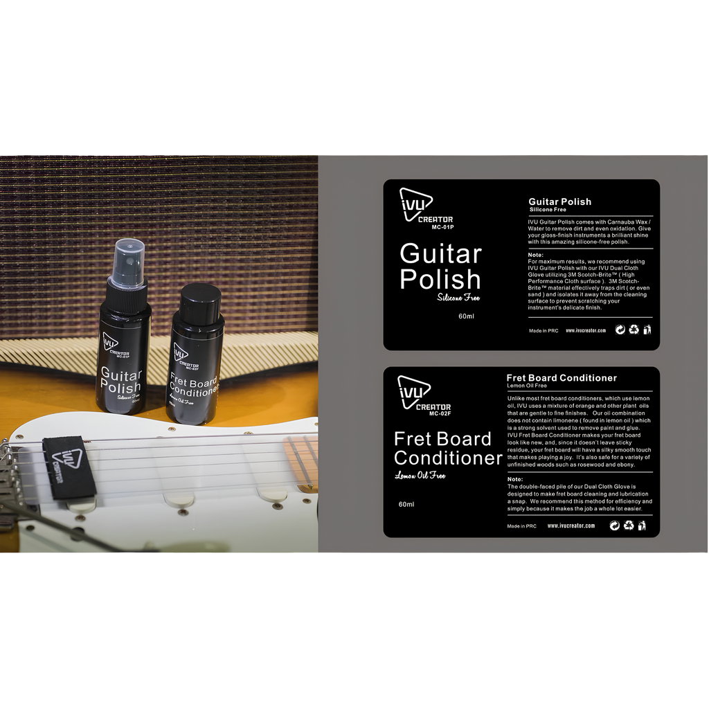 IVU Creator Music Care Kit Polish Cleaner Pembersih