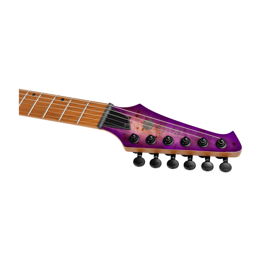 SPIRA S450 TPP Stratocaster Electric Guitar Trans Purple