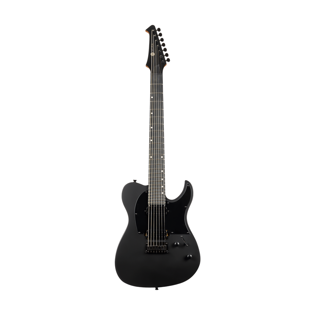 SPIRA T407 MBK Telecaster Electric Guitar 7 String Black