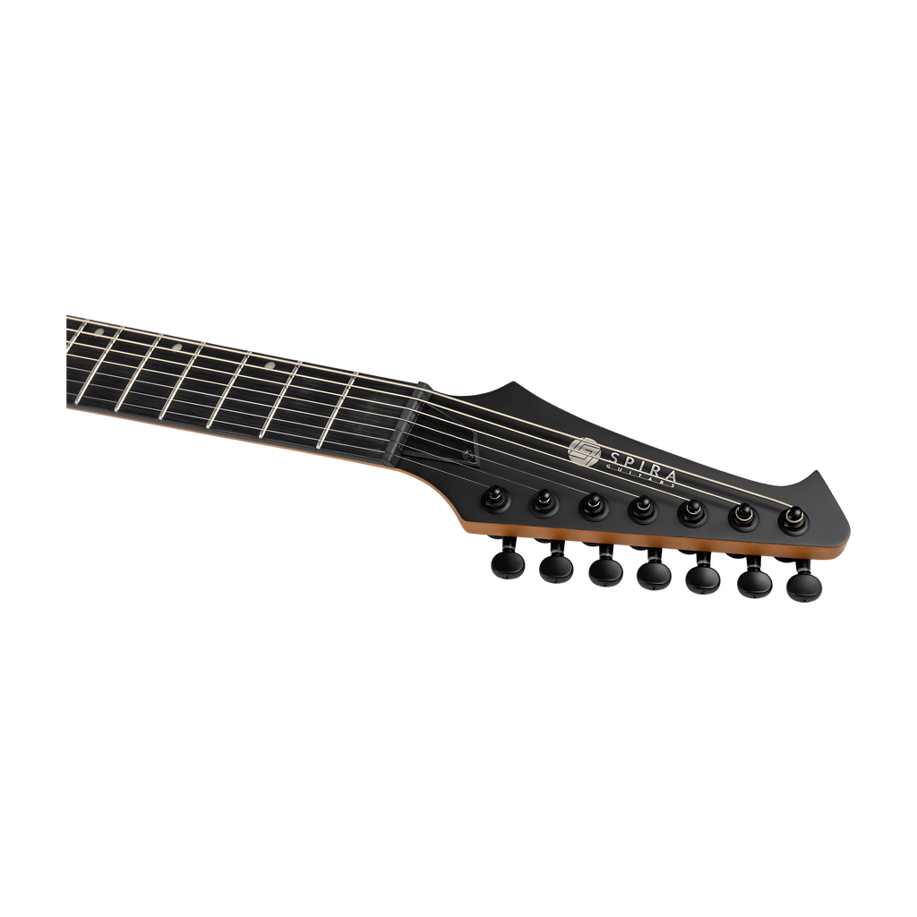 SPIRA T407 MBK Telecaster Electric Guitar 7 String Black