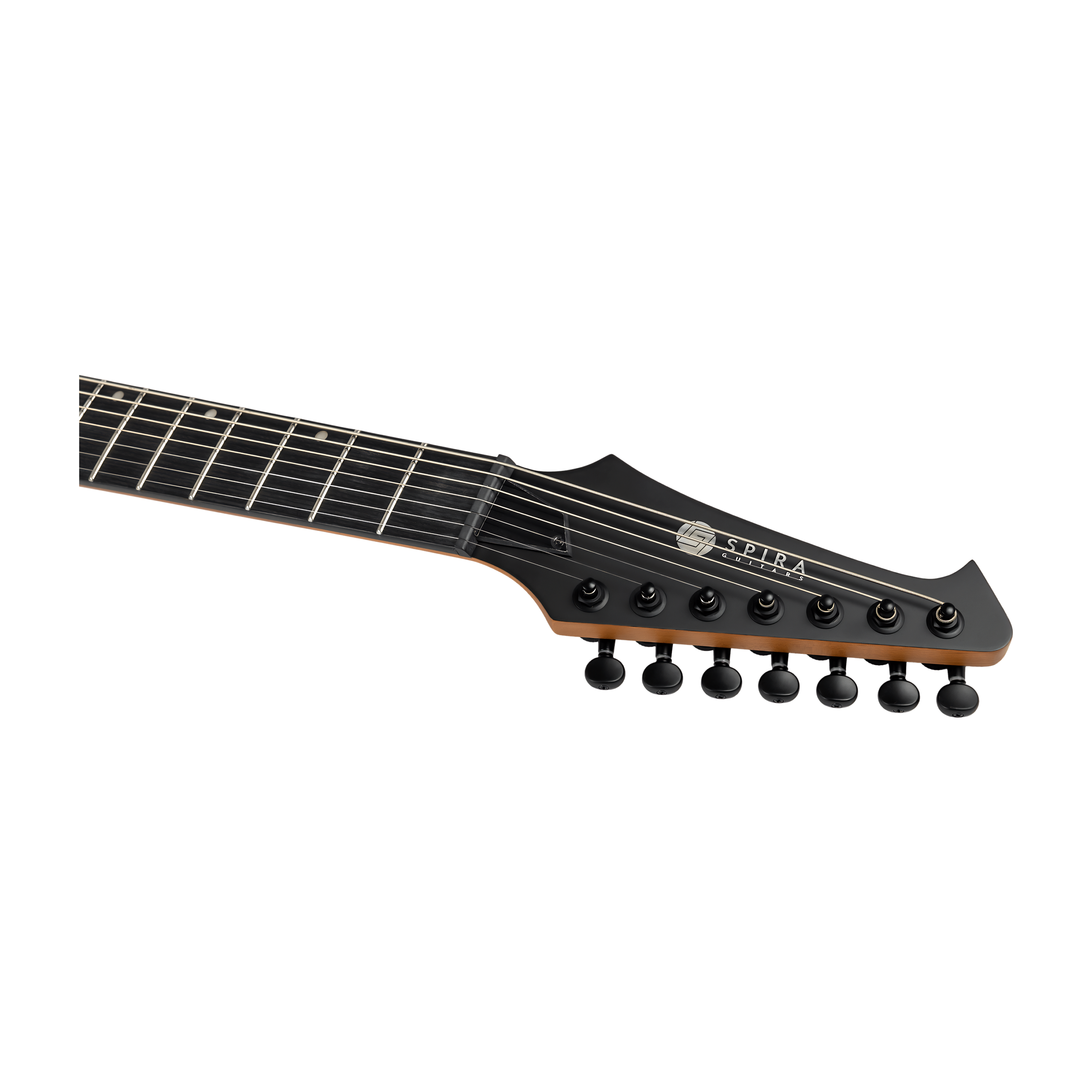 SPIRA T407 MBK Telecaster Electric Guitar 7 String Black