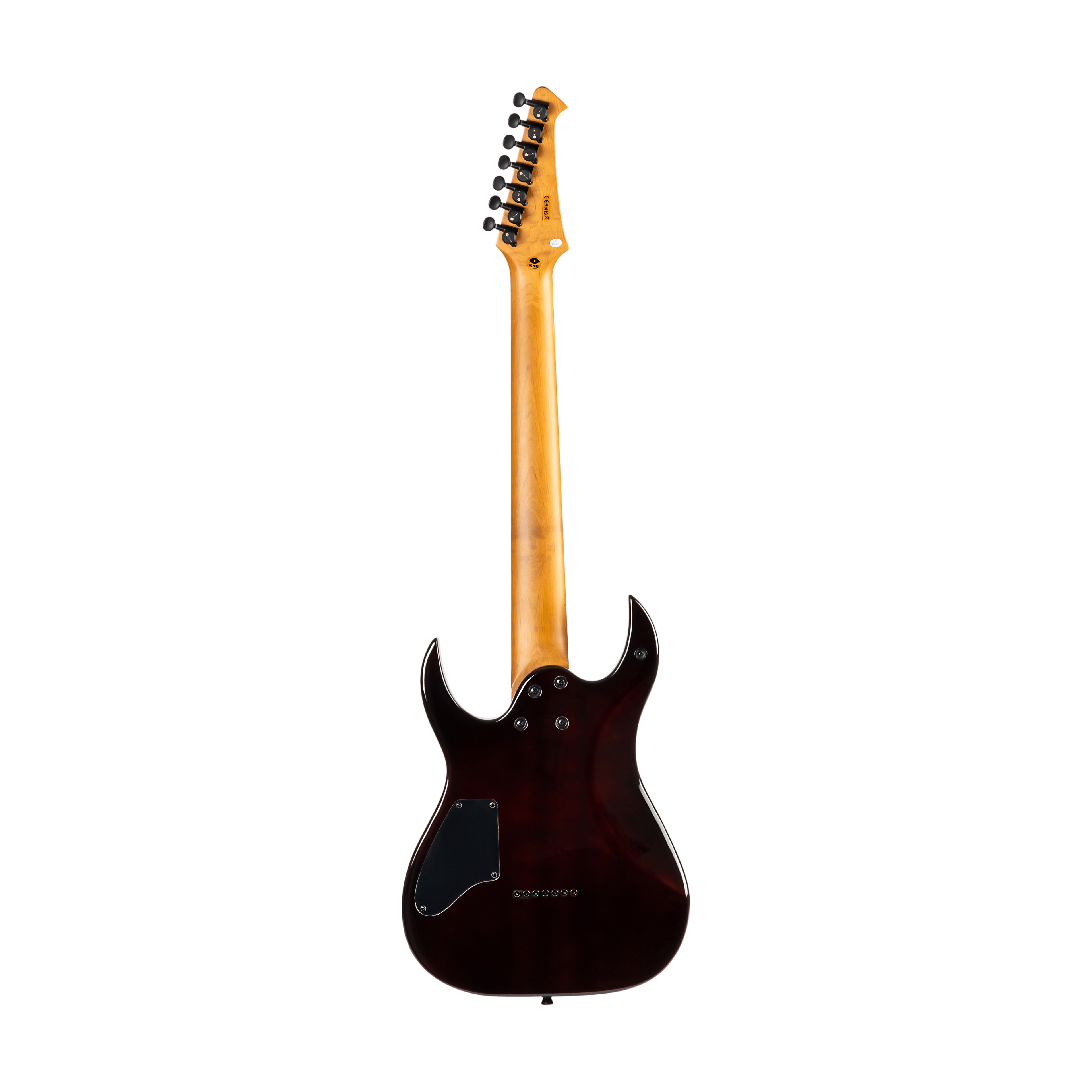 SPIRA S457 TPP Stratocaster Electric Guitar 7 String Trans Purple