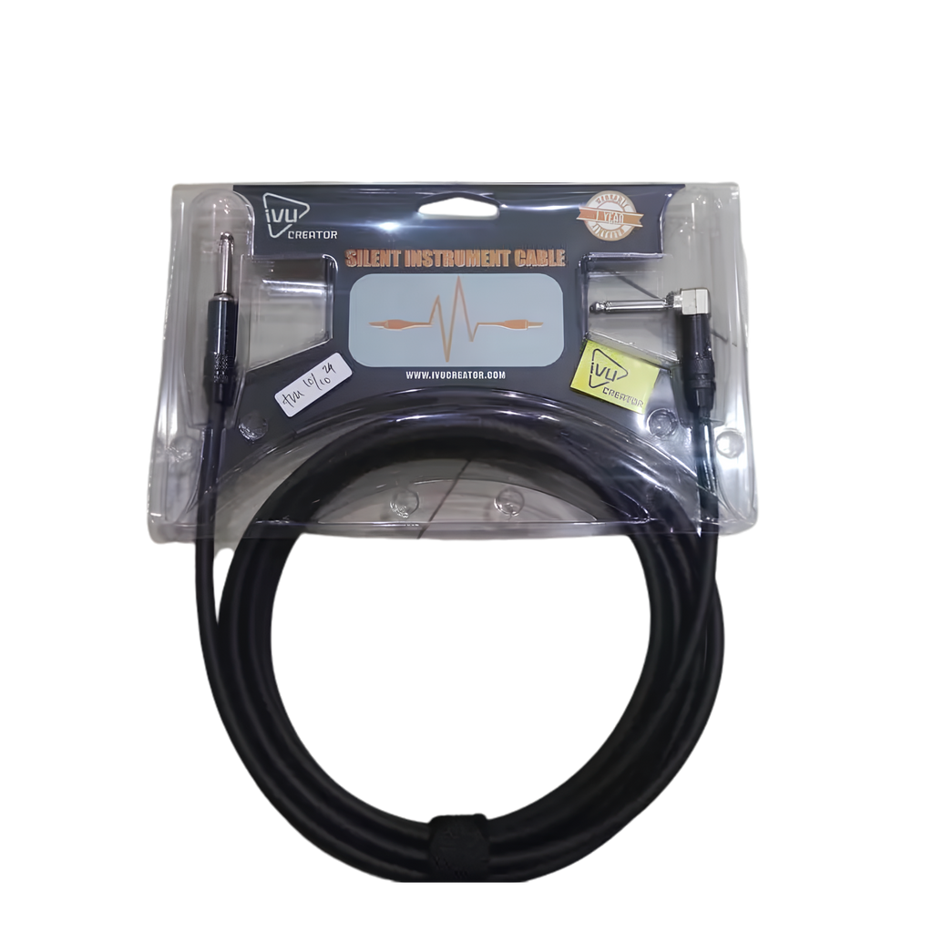Kabel Instrumen Gitar IVU Creator Kabel Senyap Profesional SL 3 Meter