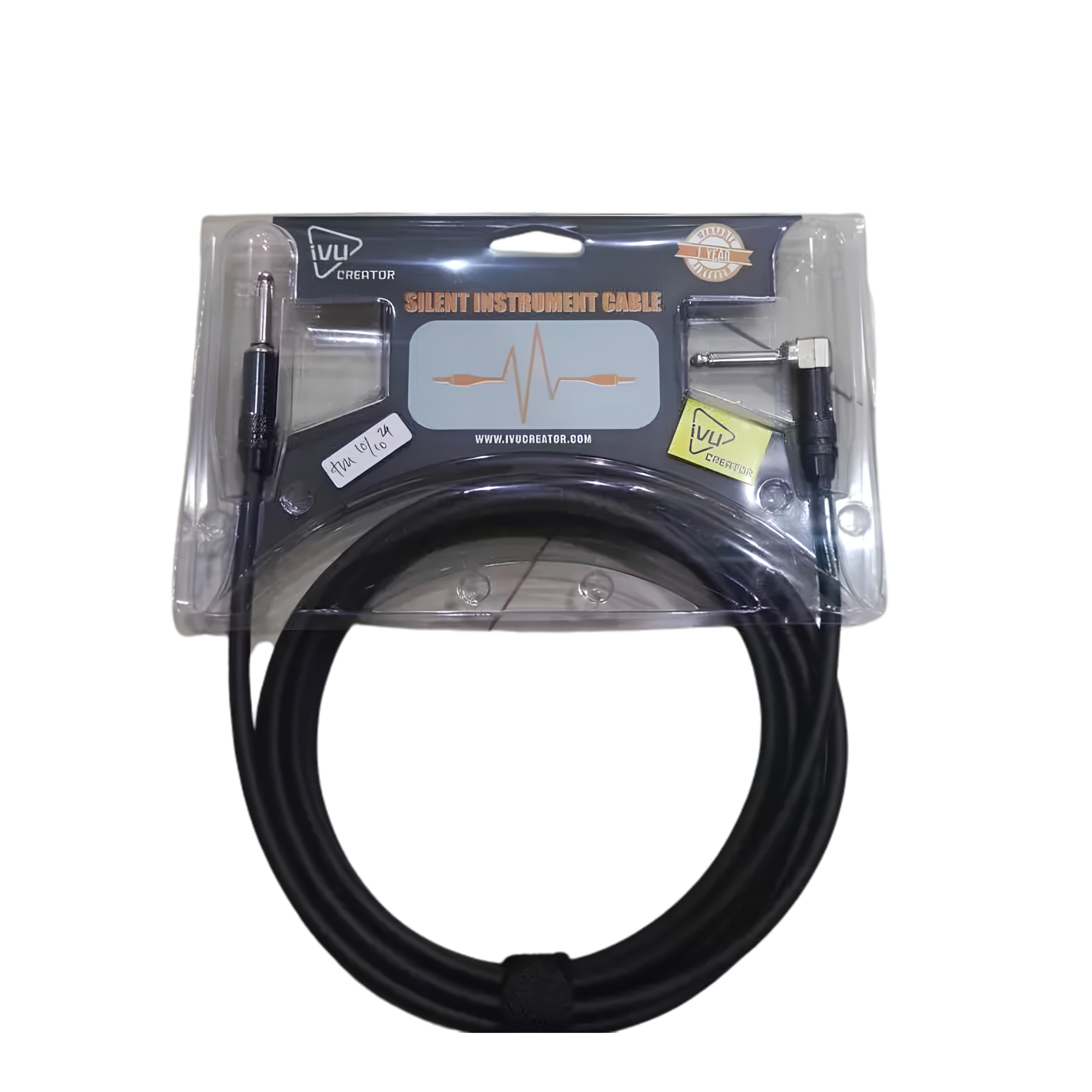 Kabel Instrumen Gitar IVU Creator Kabel Senyap Profesional SL 3 Meter