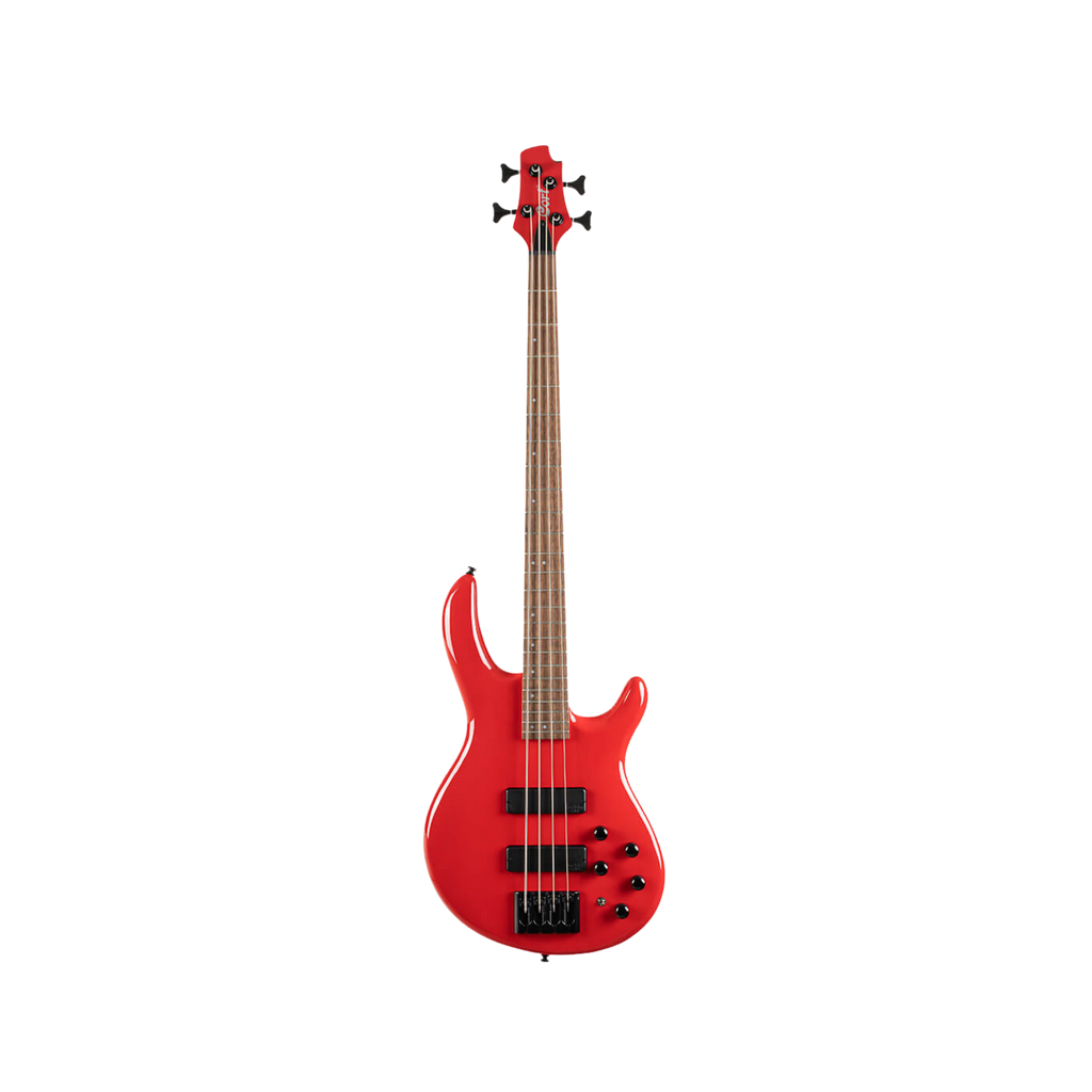 CORT C4 Deluxe CRD Red Bass Electric Guitar 4 String