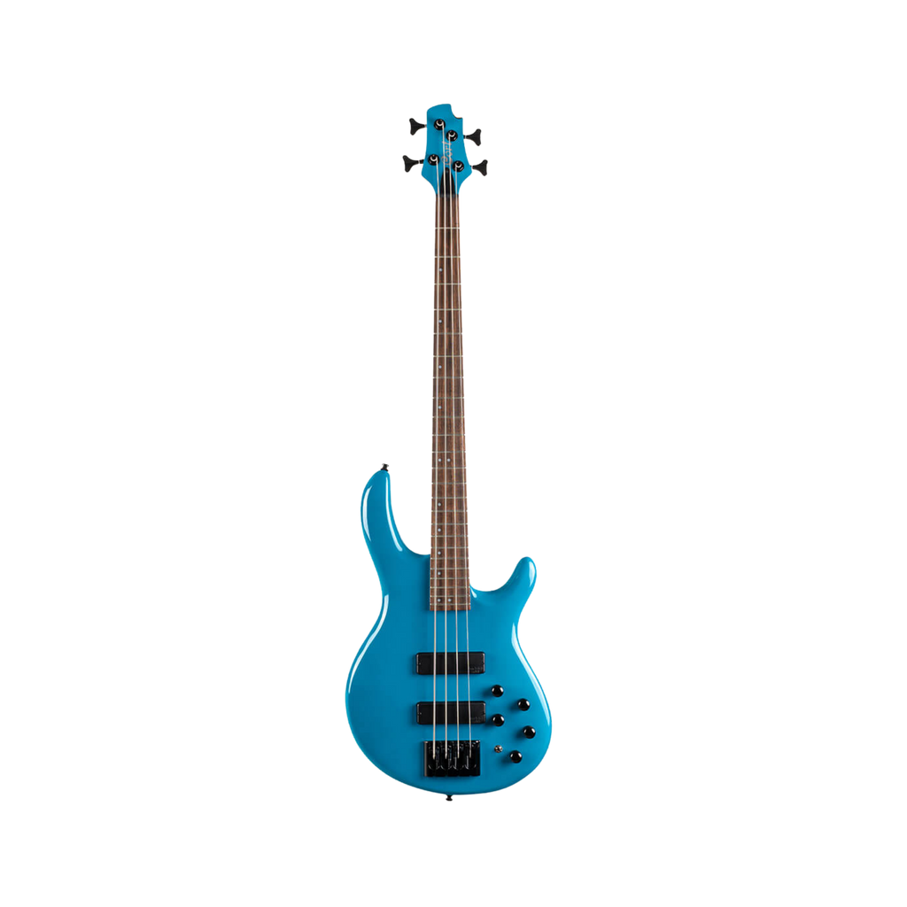 CORT C4 Deluxe CBL Blue Bass Electric Guitar 4 String
