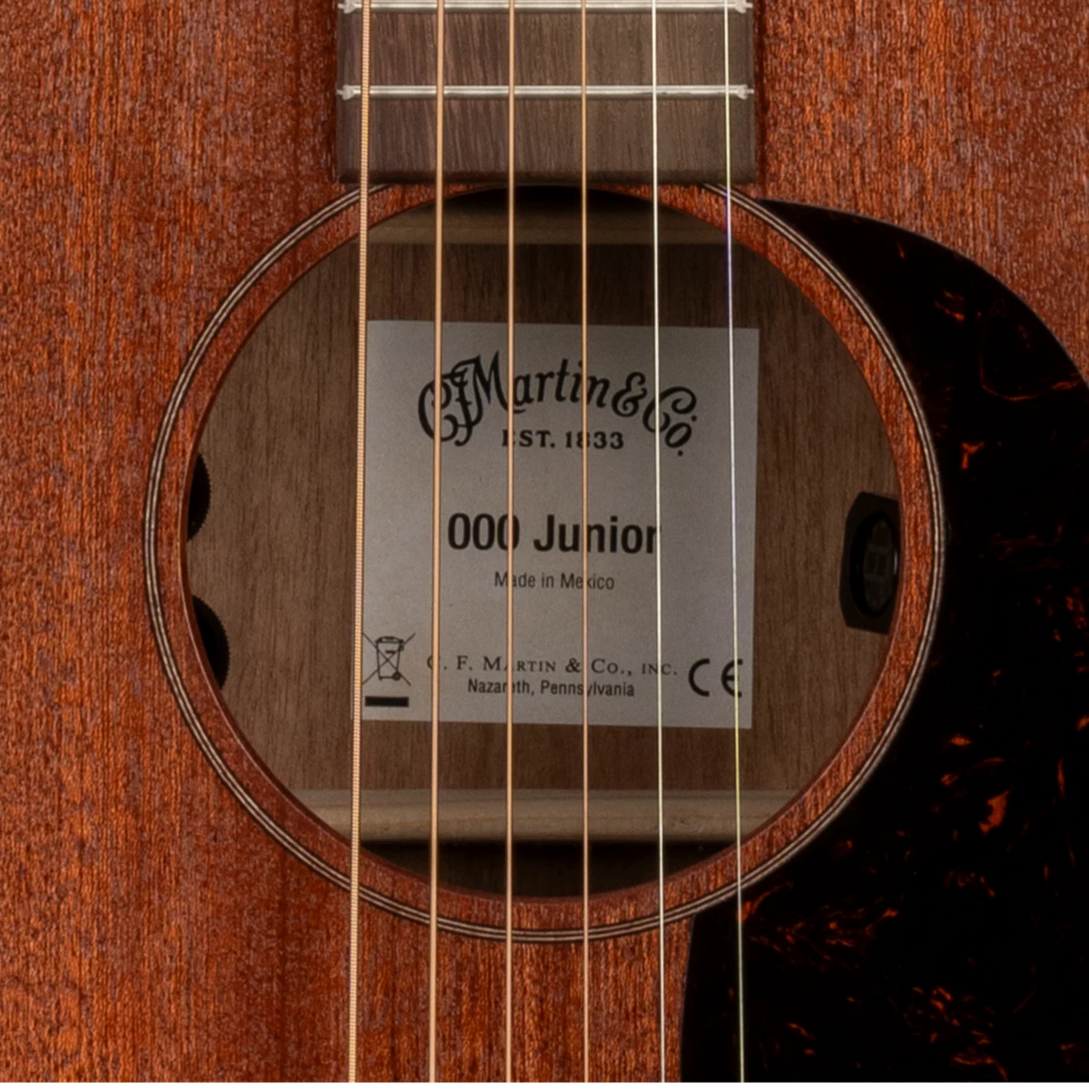 MARTIN & CO 000JRE-Sapele Acoustic Guitar Electric