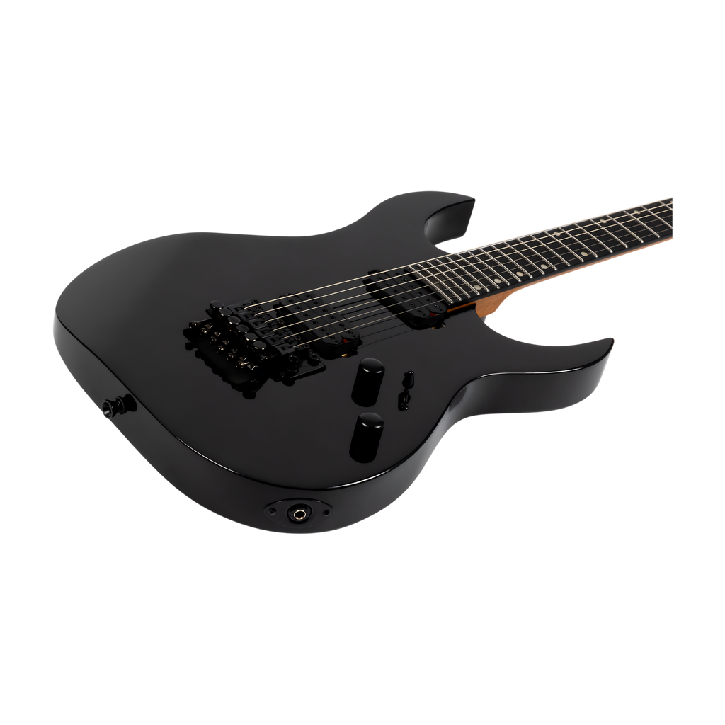 SPIRA S420 BK Stratocaster Electric Guitar Black