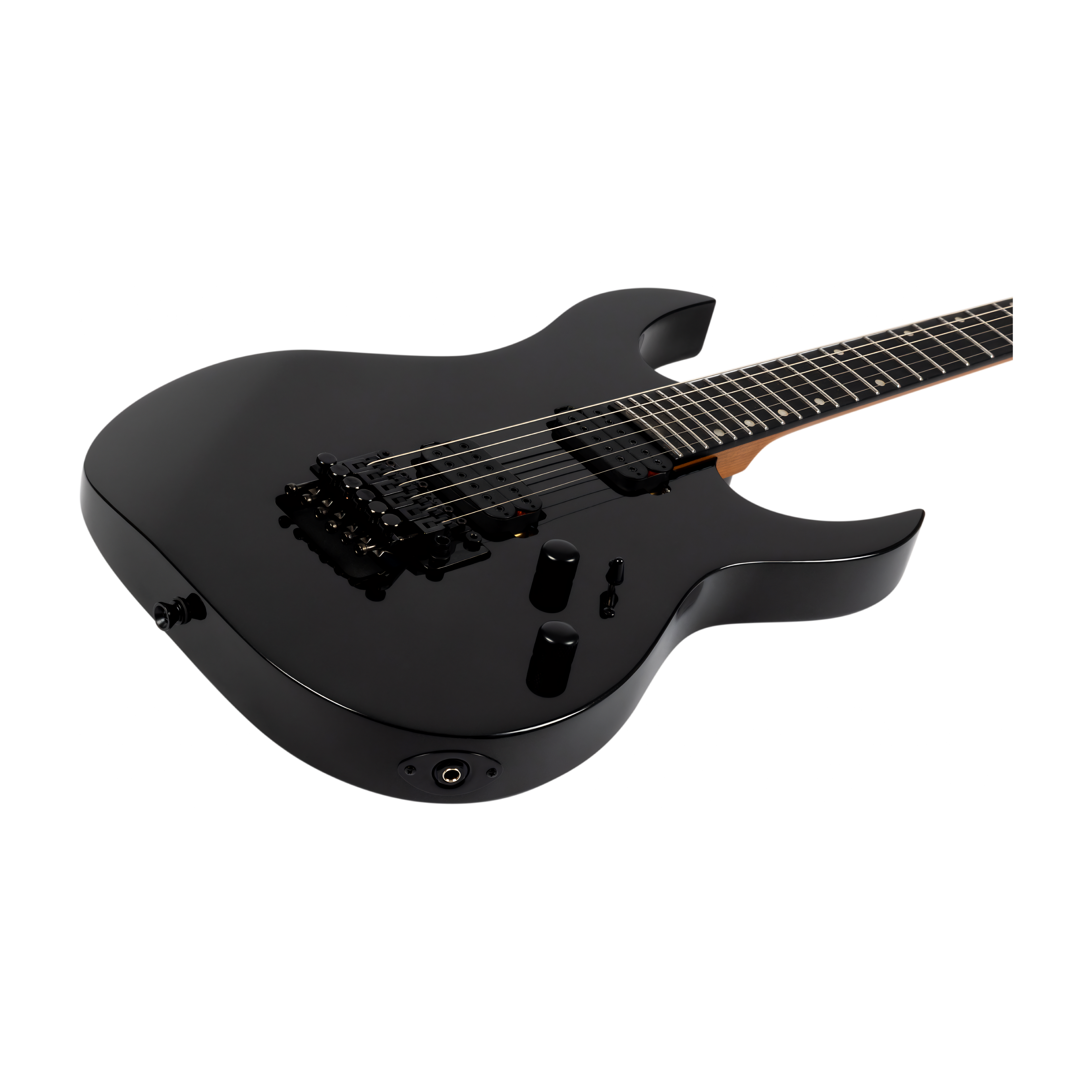 SPIRA S420 BK Stratocaster Electric Guitar Black