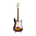 SQUIER Debut Series Stratocaster HSS Electric Guitar, Laurel FB, 2 Tone Sunburst