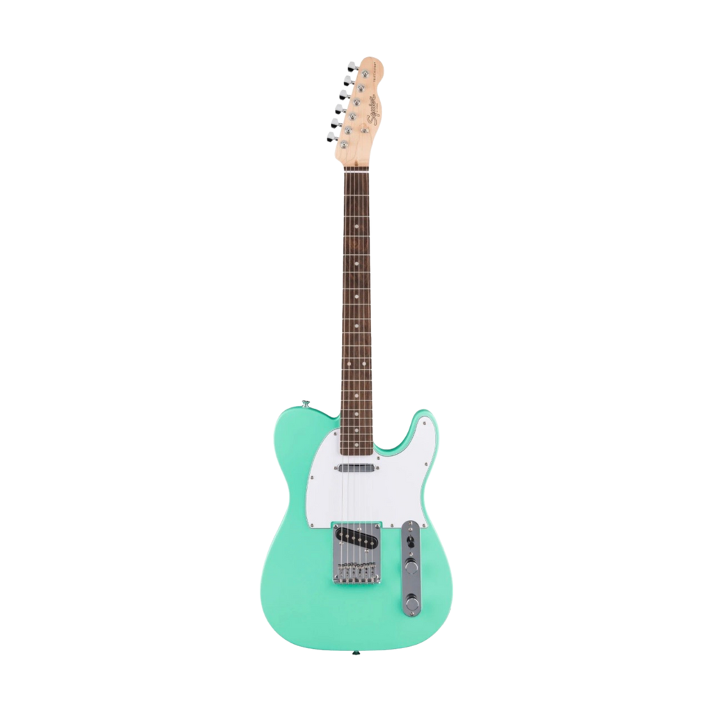 SQUIER Debut Series Telecaster Electric Guitar, Laurel FB, Sea Foam Green
