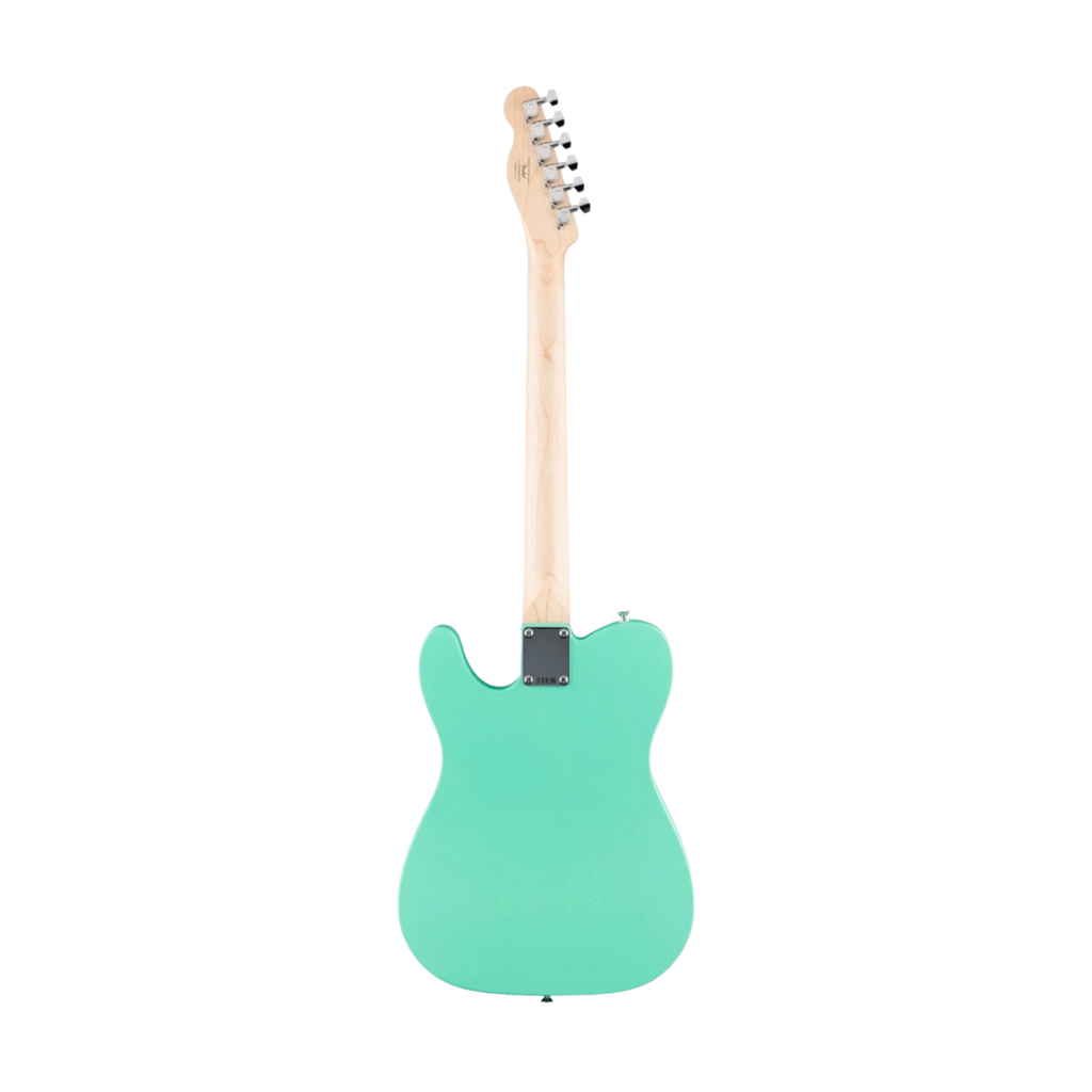SQUIER Debut Series Telecaster Electric Guitar, Laurel FB, Sea Foam Green
