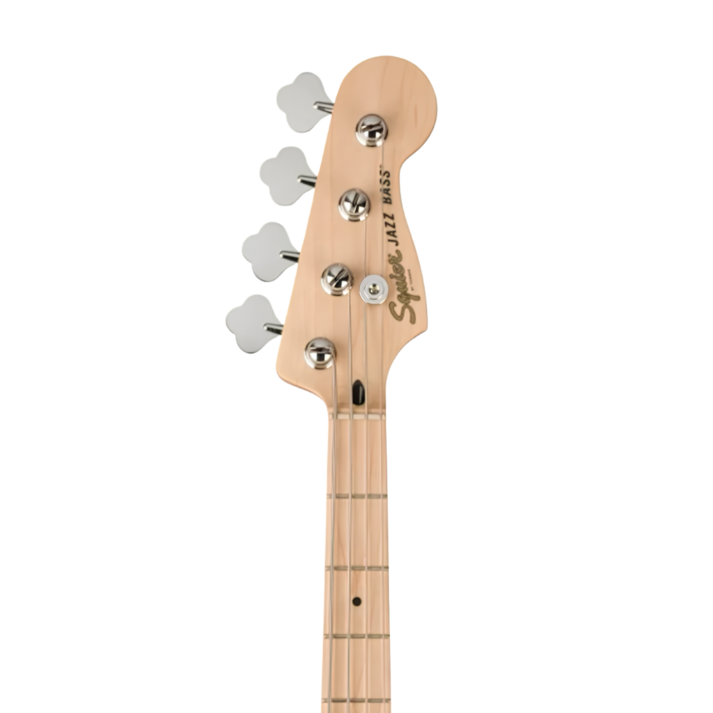 SQUIER Affinity Series Jazz Bass Guitar, Maple FB, 3-Color Sunburst