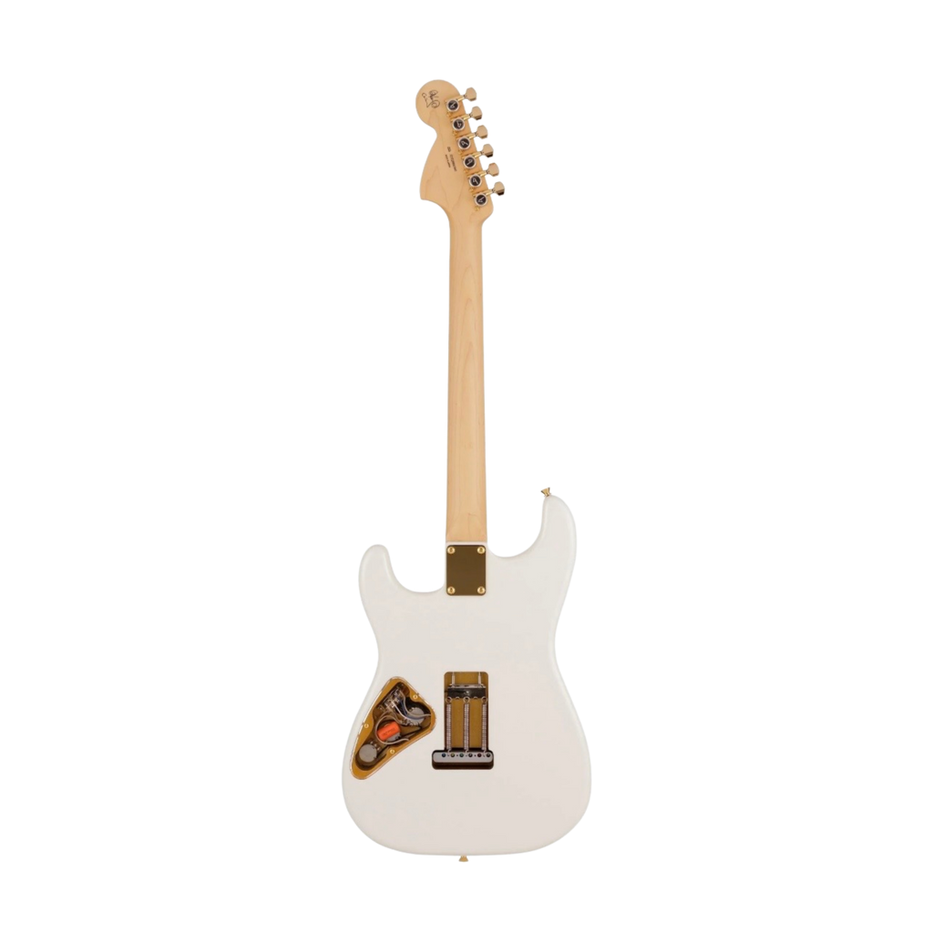 FENDER Japan Ken Stratocaster Experiment NO.1 Electric Guitar, Maple FB, White