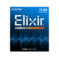 ELIXIR 12106 Nanoweb Medium 7-String Electric Guitar Strings, 11-59