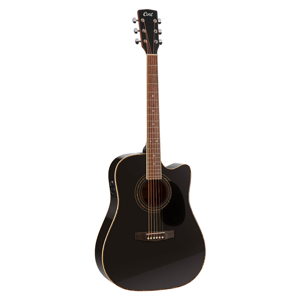 CORT AD 880 CE BK Acoustic Electric Guitar