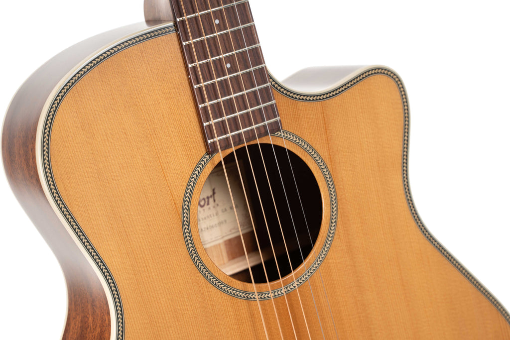 CORT OC-8 NAT Classical Nylon Guitar with Preamp Fishman
