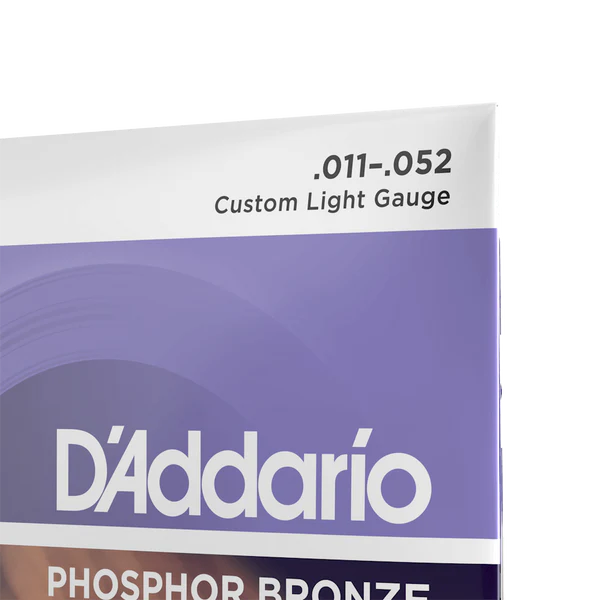 D’ADDARIO Acoustic String Phosphor Bronze EJ26 11-52 Custom Light