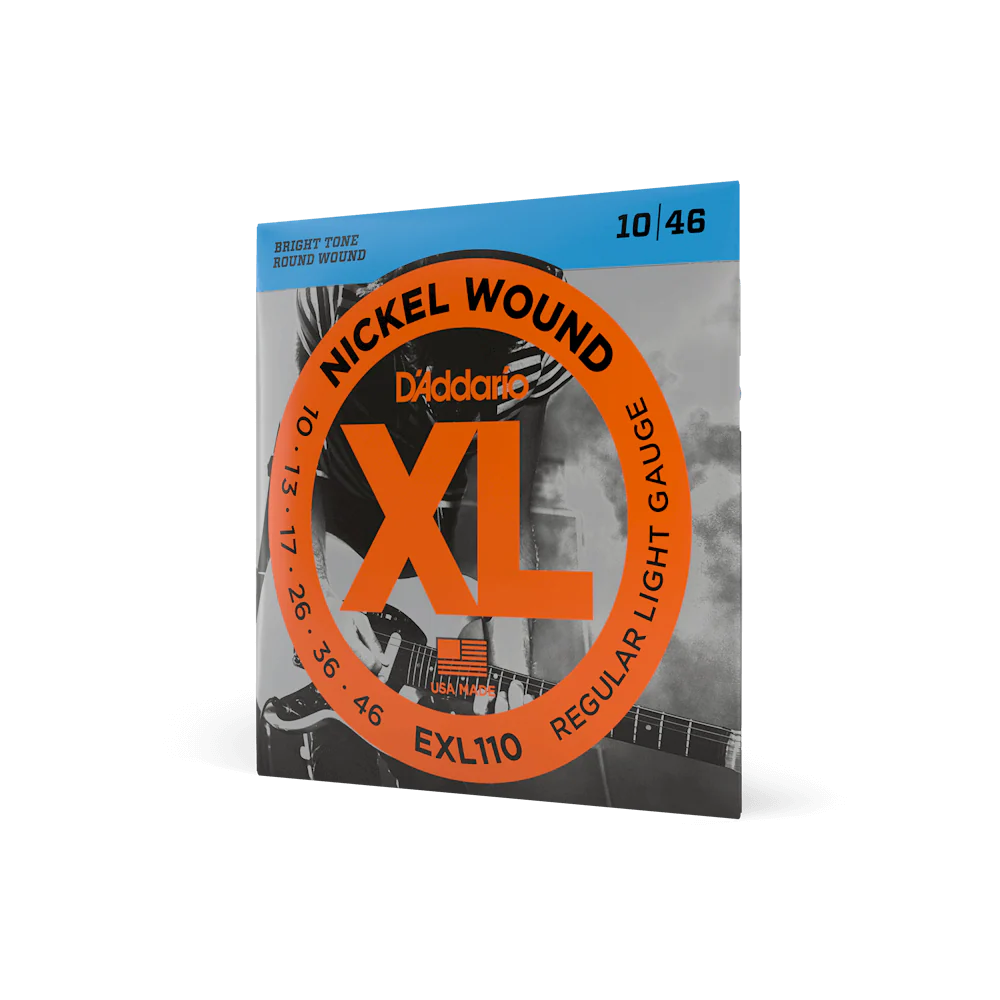 D’ADDARIO XL Nickel Round Wound REGULER EXL 110 10-46 Electric Guitar String