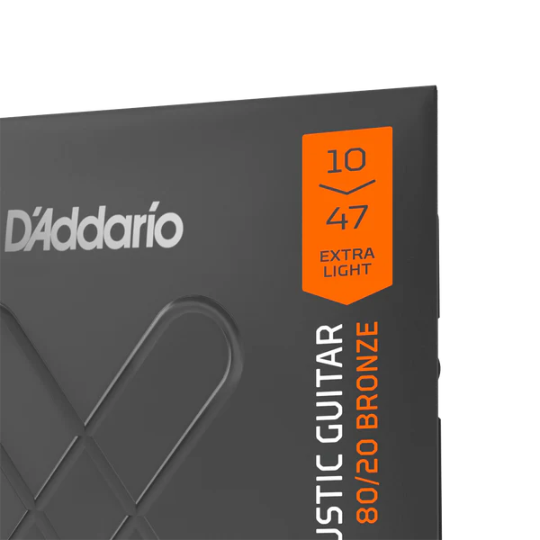 D’ADDARIO Acoustic Coated String XT Bronze 80/20 XTABR1047 10-47 Extra Light