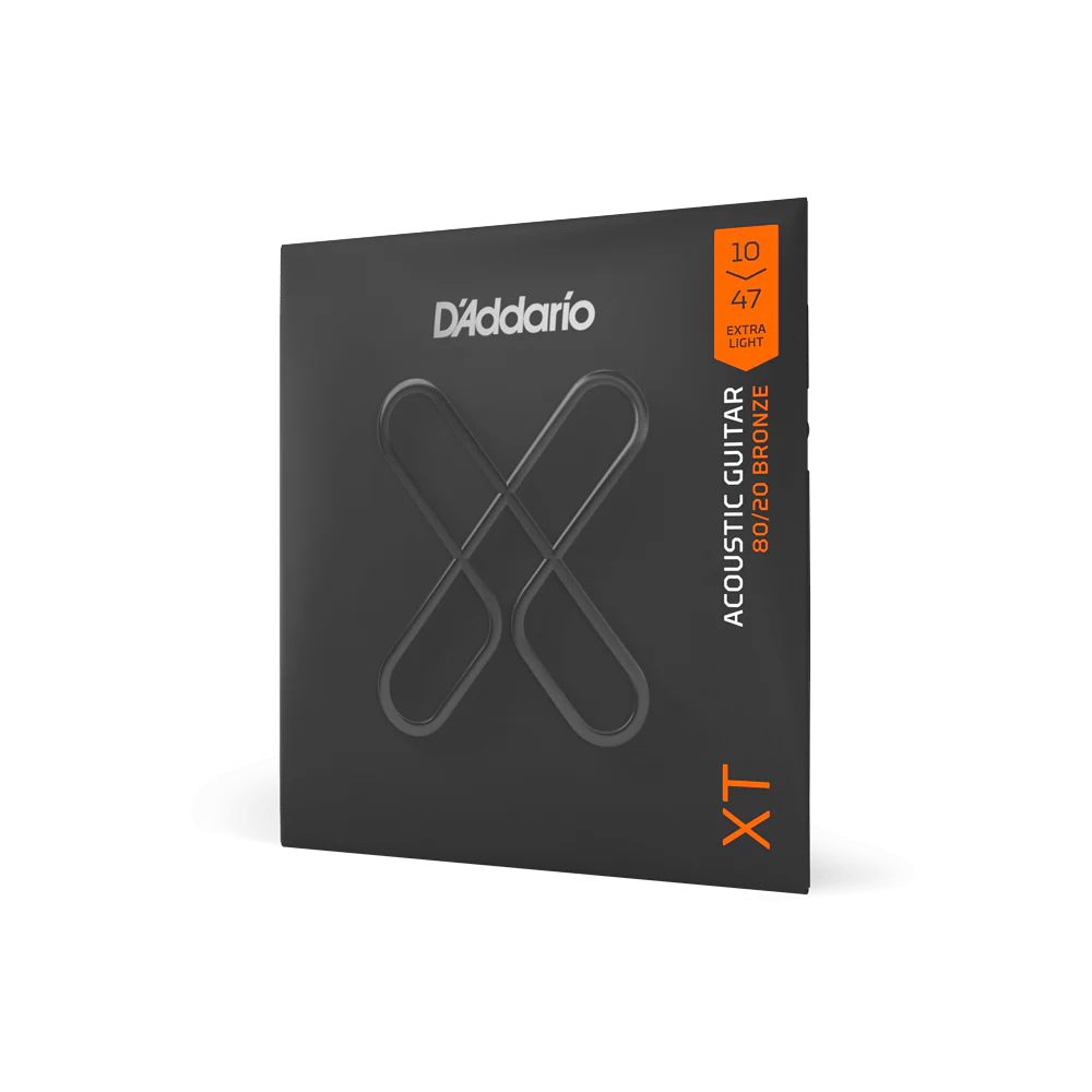 D’ADDARIO Acoustic Coated String XT Bronze 80/20 XTABR1047 10-47 Extra Light